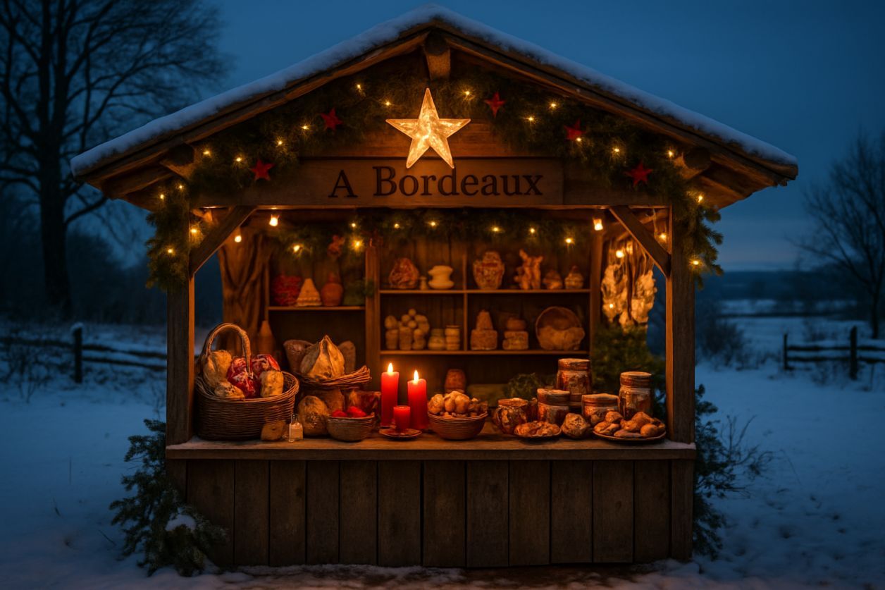 Marchés de Noël insolites près de Bordeaux