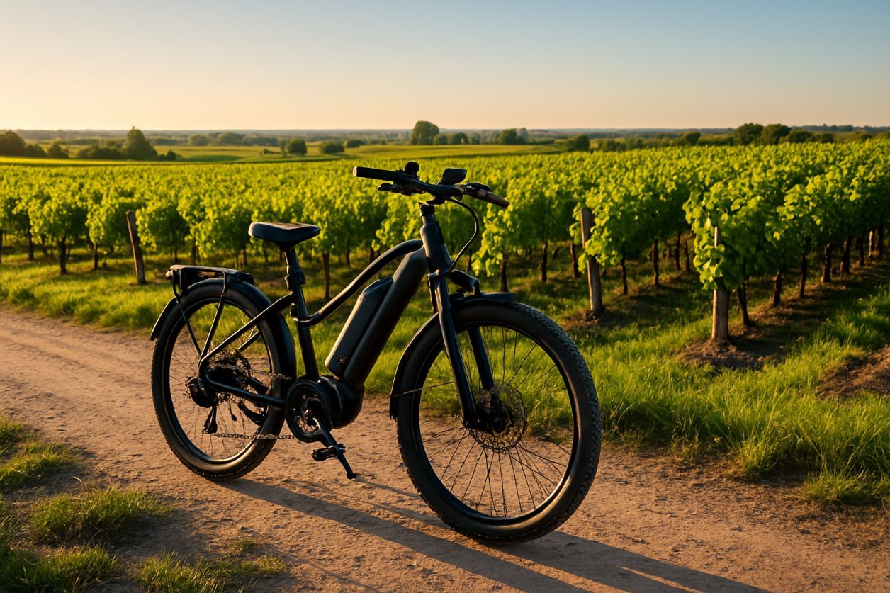 Balades à vélo électrique à Bordeaux débutant