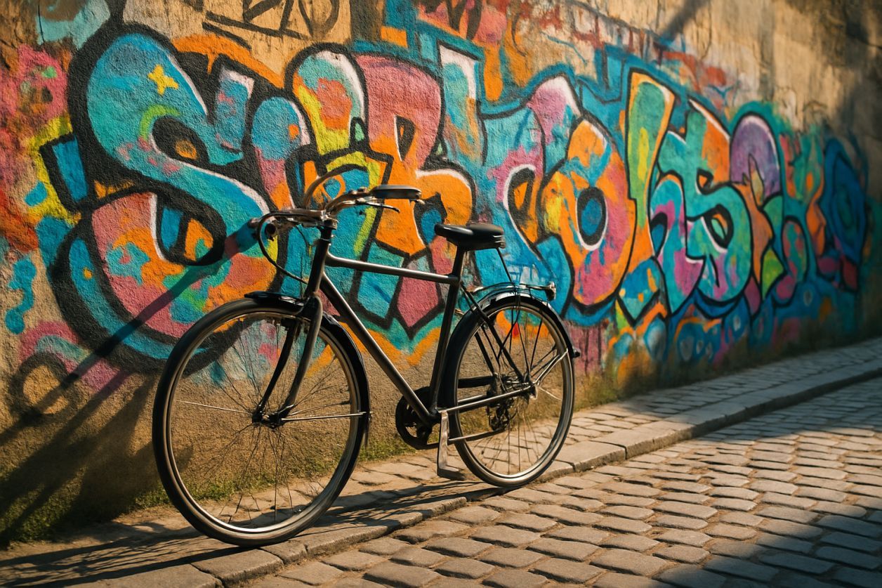 Bordeaux à vélo : parcours street-art