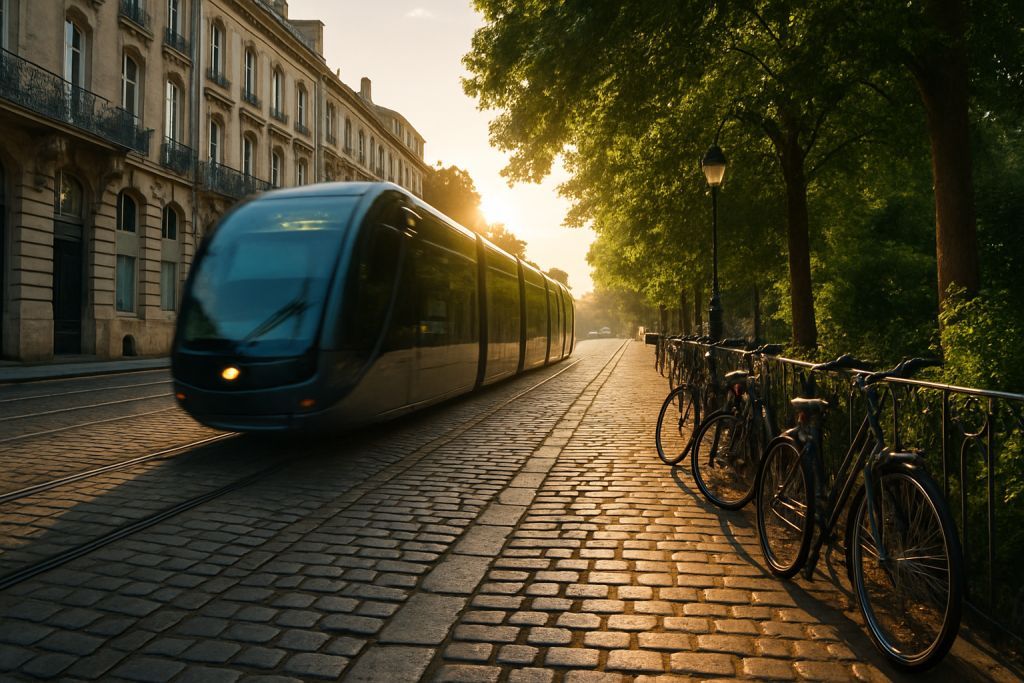Tram + vélo à Bordeaux : le bon choix