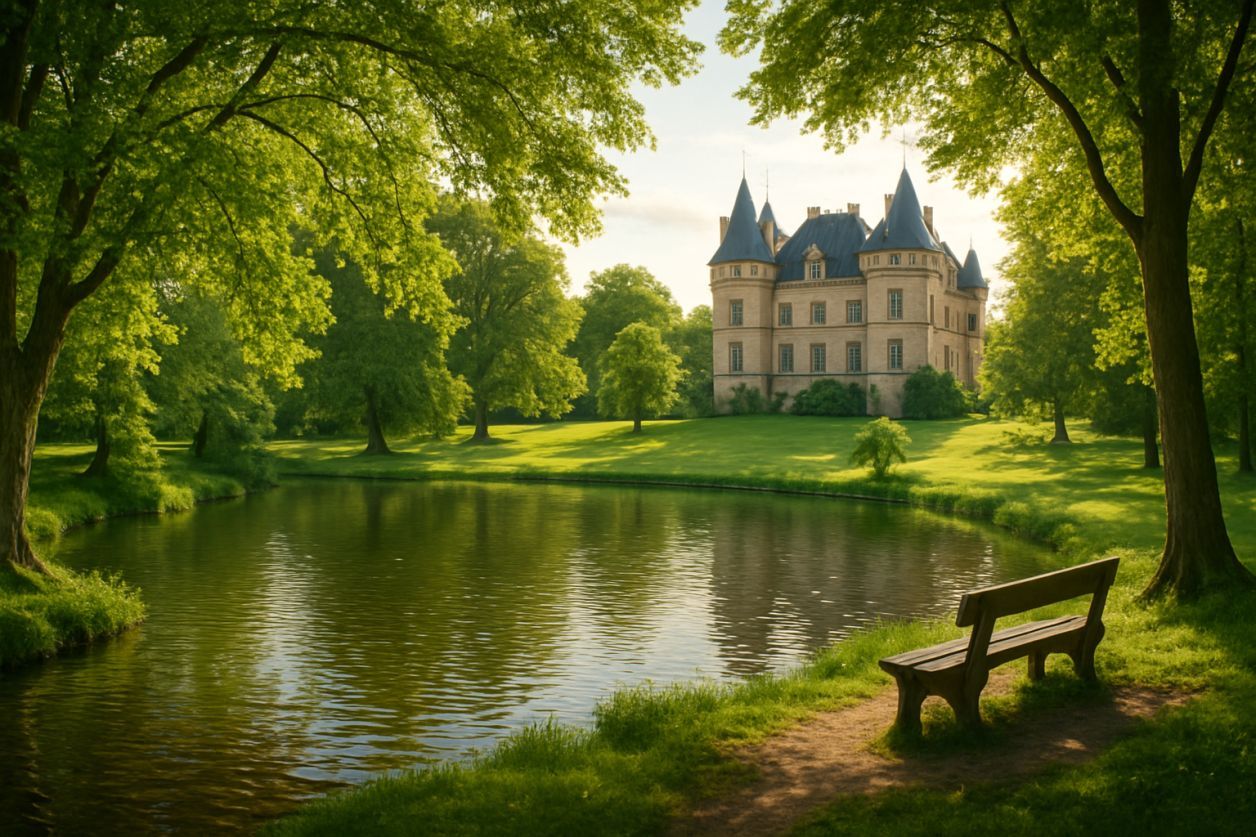 Parc Bourran à Bordeaux : coin de paradis