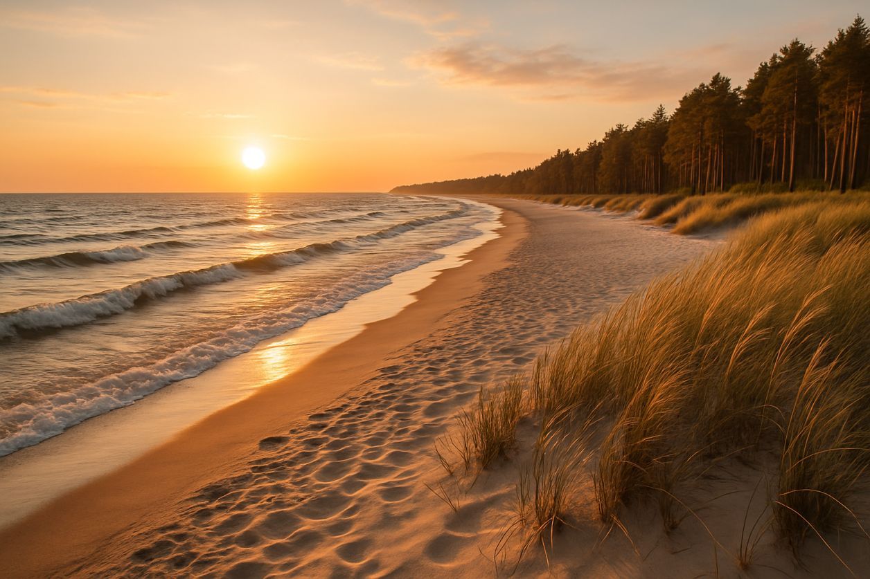 Plage Contis : joyau sauvage des Landes
