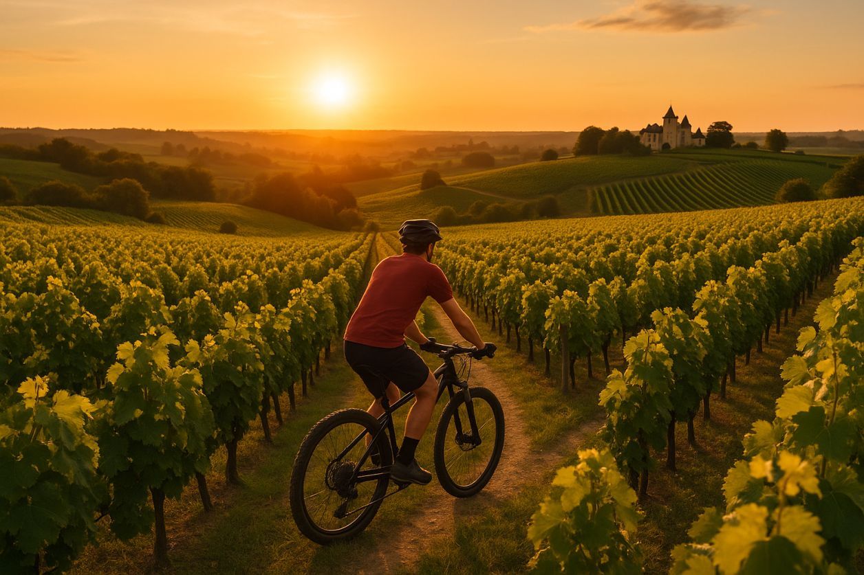 En selle en Gironde : quand le vin de Bordeaux se découvre à vélo
